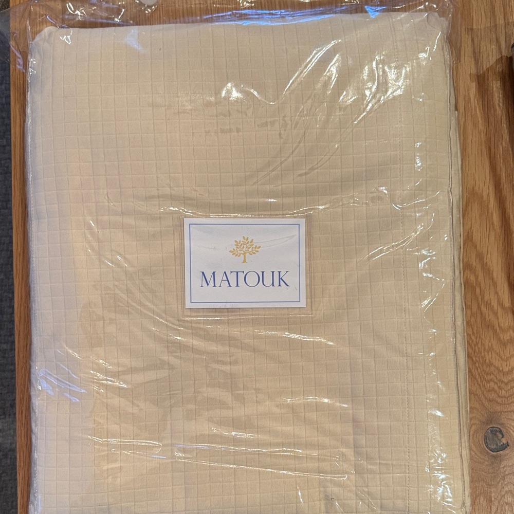 Matouk King size coverlet